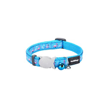 Cat Collar Red Dingo Flamingo 20-32 cm Turquoise-1