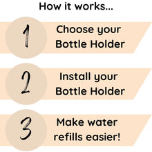 Cage Mounting Kit For Water Bottle Holder - Pastel Pink-1