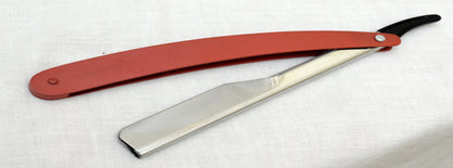 Straight Razor with Red Handle-1