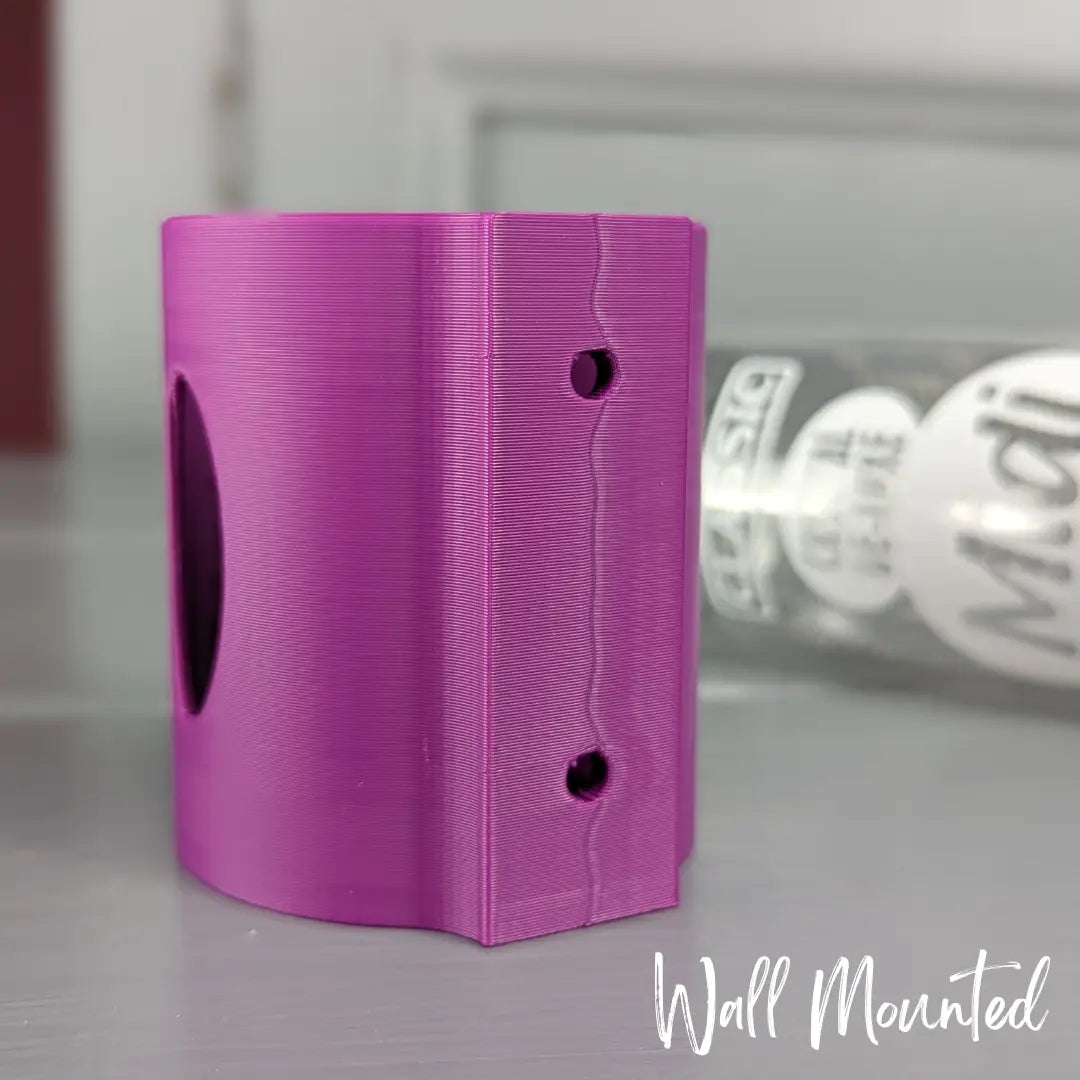 SINGLE Cage/Wall Mounted Water Bottle Holder - Electric Purple - TRADE-3