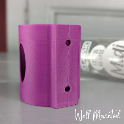 SINGLE Cage/Wall Mounted Water Bottle Holder - Electric Purple - TRADE-3