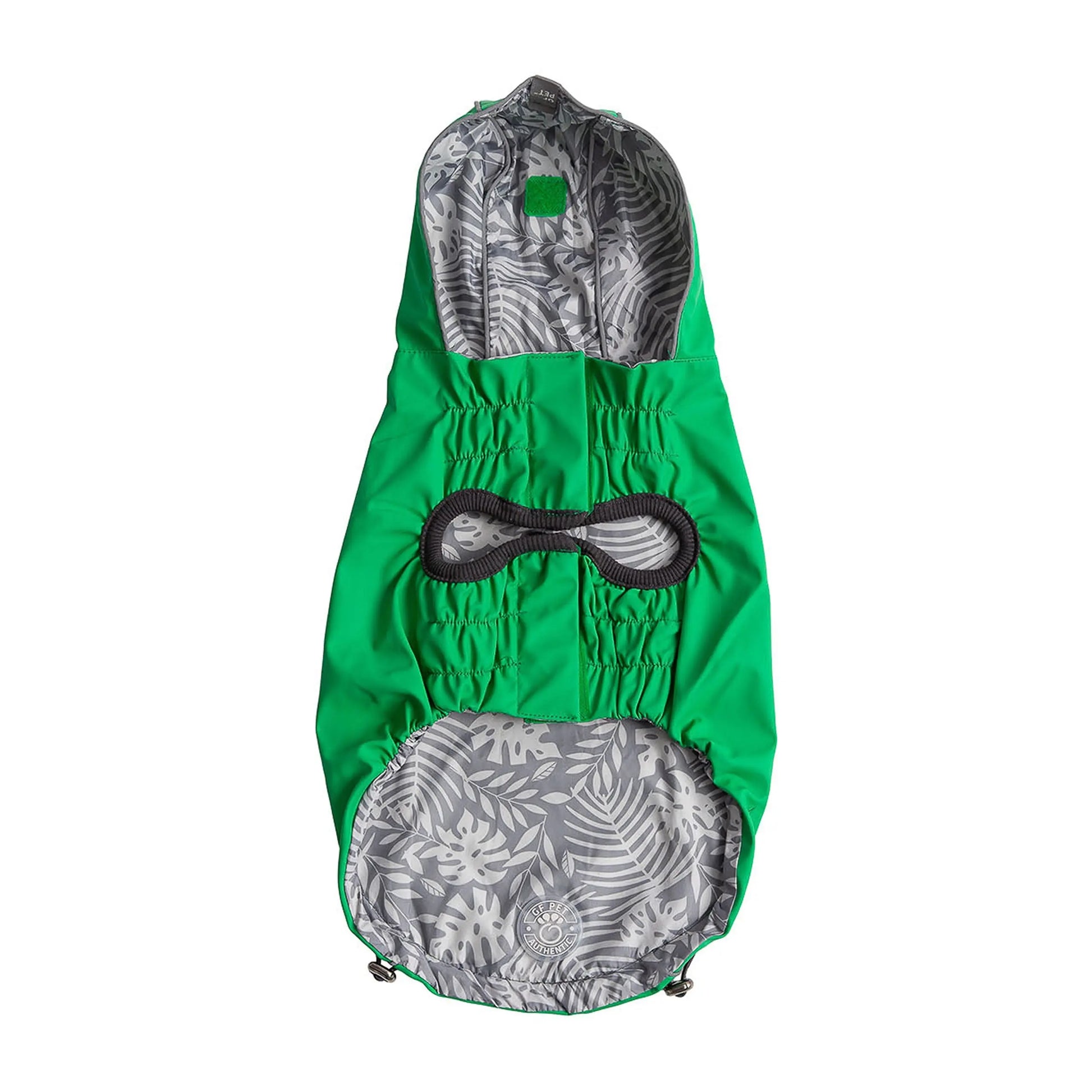 Reversible Elasto-Fit Raincoat - Green GF Pet