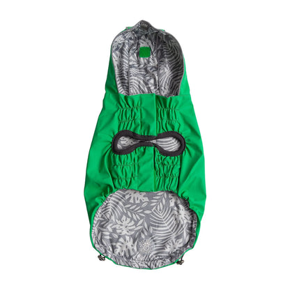 Reversible Elasto-Fit Raincoat - Green GF Pet