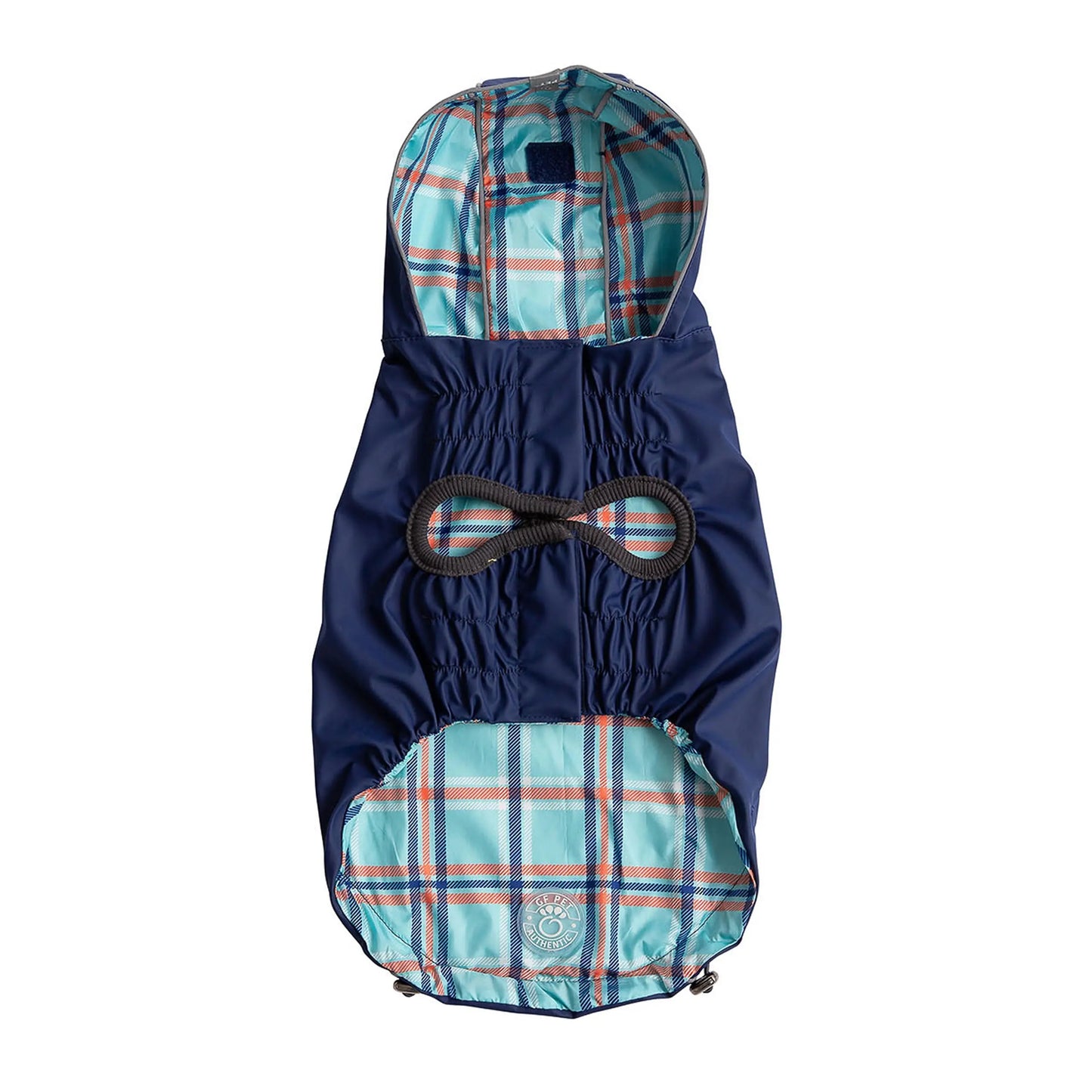 Imperméable réversible en élasto-fit - Bleu marine GF Pet