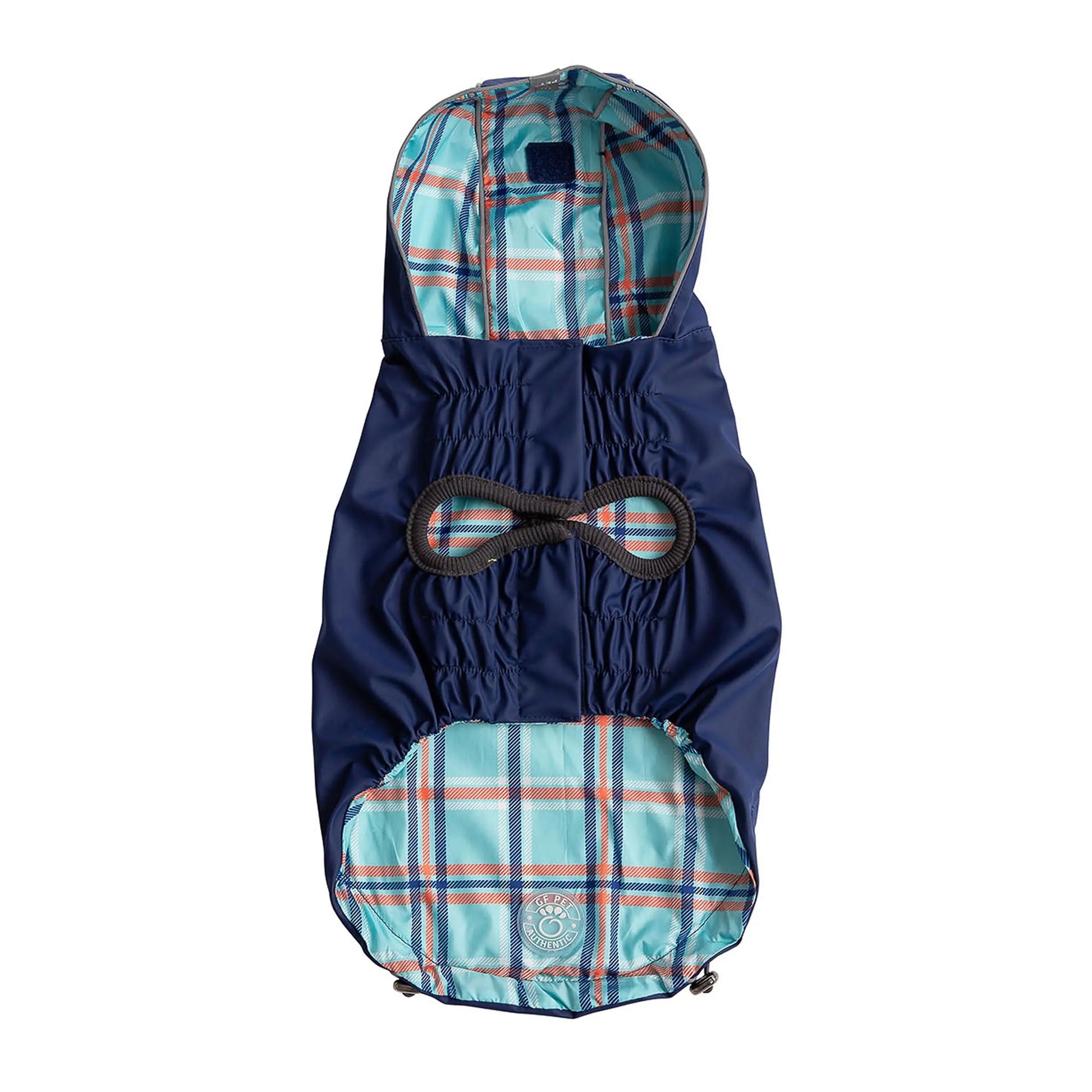 Imperméable réversible en élasto-fit - Bleu marine GF Pet