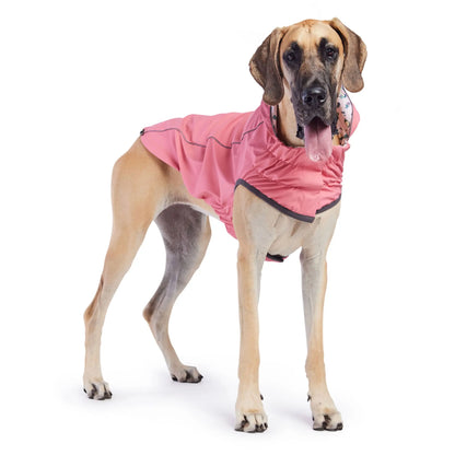 Imperméable réversible en élasto-fit - Rose GF Pet