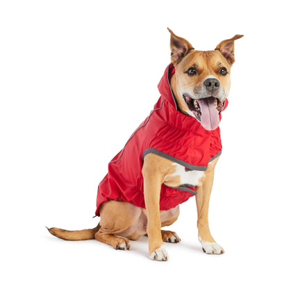 Imperméable réversible en élasto-fit - Rouge GF Pet