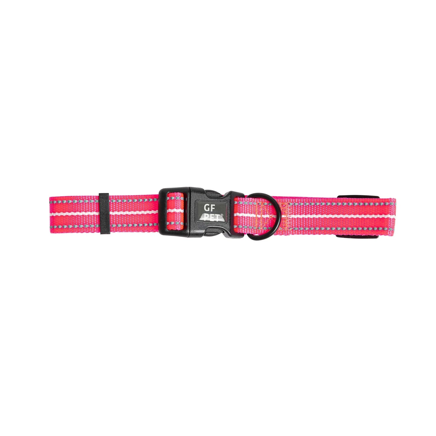 Collier réfléchissant - Rose fluo GF Pet