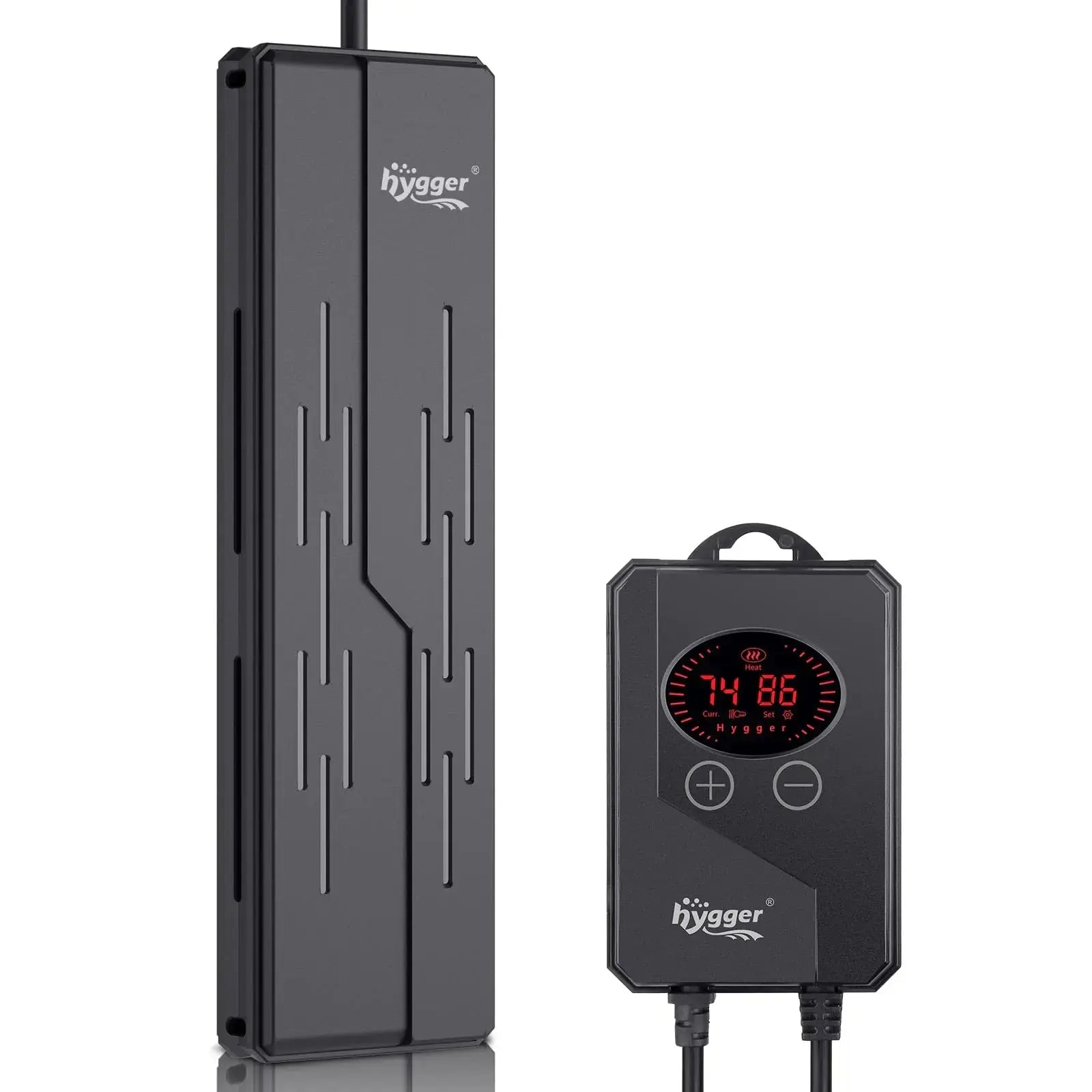 hygger Aquarium Heater 800WSubmersible Fish Tank Heater with Double Quartz TubesDigital LED ControllerOverheating & Auto Shut off ProtectionHeater for Fish Tank 80-220Gallon Saltwater & Freshwater Zooko