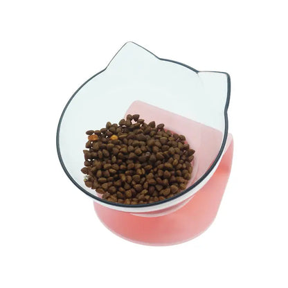 Non-Slip Double Cat Bowl Dog Bowl With Stand Pet Feeding Cat Water Bowl for Cats Food Pet Bowls for Dogs Feeder Product Supplies Zooko