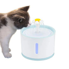 Fontaine à eau automatique 2,4L avec LED – Silencieuse, USB. Zooko