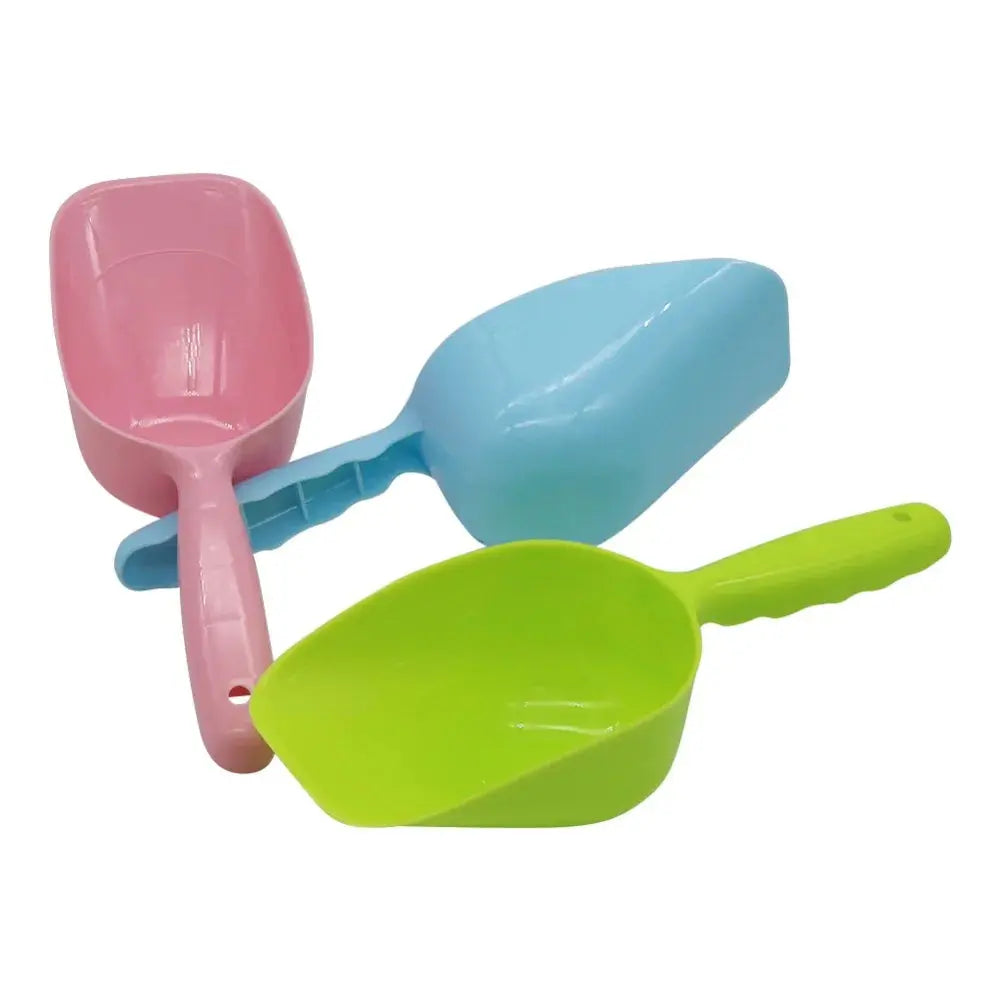 2 Pcs Pet Feeding Shovel Cat Food Scoop Large Capacity Thickening Cat Dog Spoon Plastic Shovel Pet Feeder Zooko
