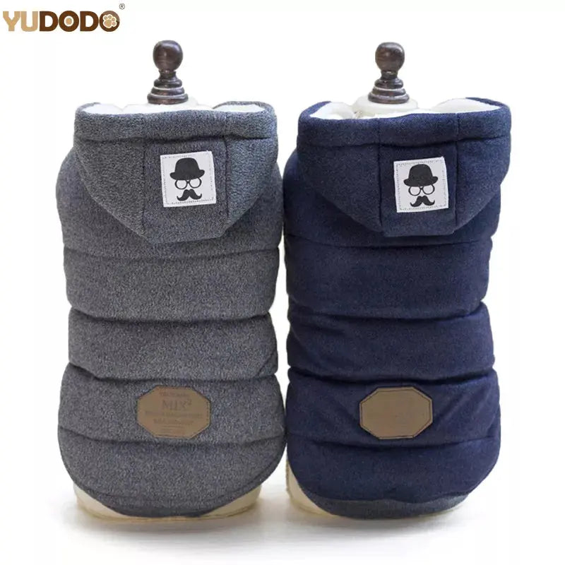 Vêtements d'hiver chauds à capuche pour chien Zooko