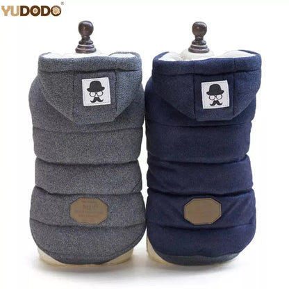 Vêtements d'hiver chauds à capuche pour chien Zooko