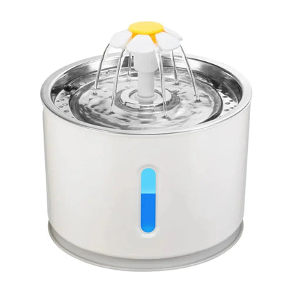 Fontaine à eau automatique 2,4L avec LED – Silencieuse, USB. Zooko