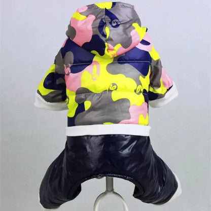 Luxury Winter Dog Jacket Puppy Dog Clothes Pet Outfits Dog Denim Coat Jeans Costume Chihuahua Poodle Bichon Pet Clothing 35S1 Zooko