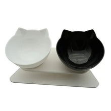 Non-Slip Double Cat Bowl Dog Bowl With Stand Pet Feeding Cat Water Bowl for Cats Food Pet Bowls for Dogs Feeder Product Supplies Zooko