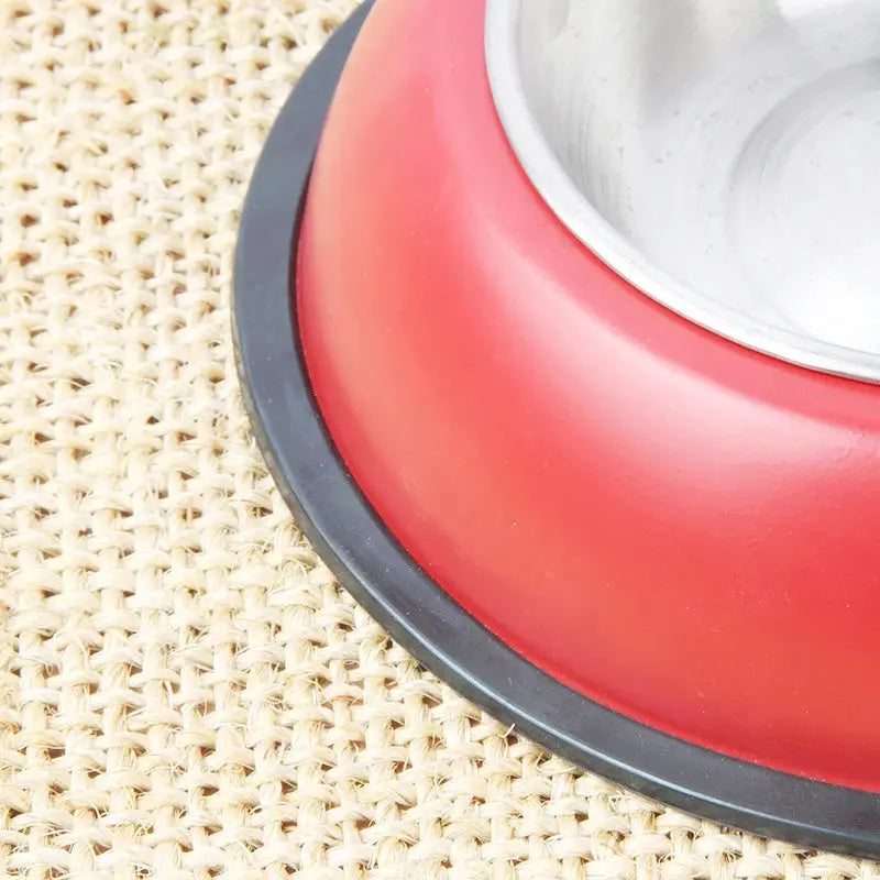 Pet Feeding Double Bowls Dog Cat Food Station Stainless Steel Water Food Bowls Feeder Solution for Dogs Cats Supplies Zooko