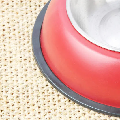 Pet Feeding Double Bowls Dog Cat Food Station Stainless Steel Water Food Bowls Feeder Solution for Dogs Cats Supplies Zooko