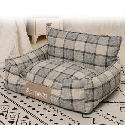 Big Dog Bed Removable Pet Sofa Bed For Small Medium Big Dogs Washable Cat House Mats Soft Pet Sleeping Beds Dog Accessories-6