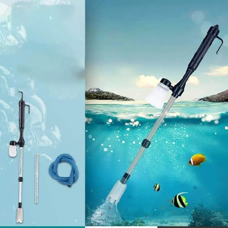 Akvárium tisztító, elektromos akvárium kavicstisztító-2