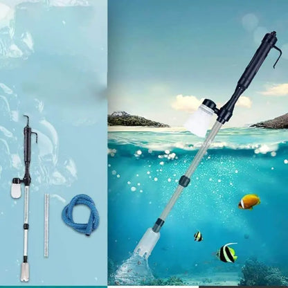 Akvárium tisztító, elektromos akvárium kavicstisztító-2