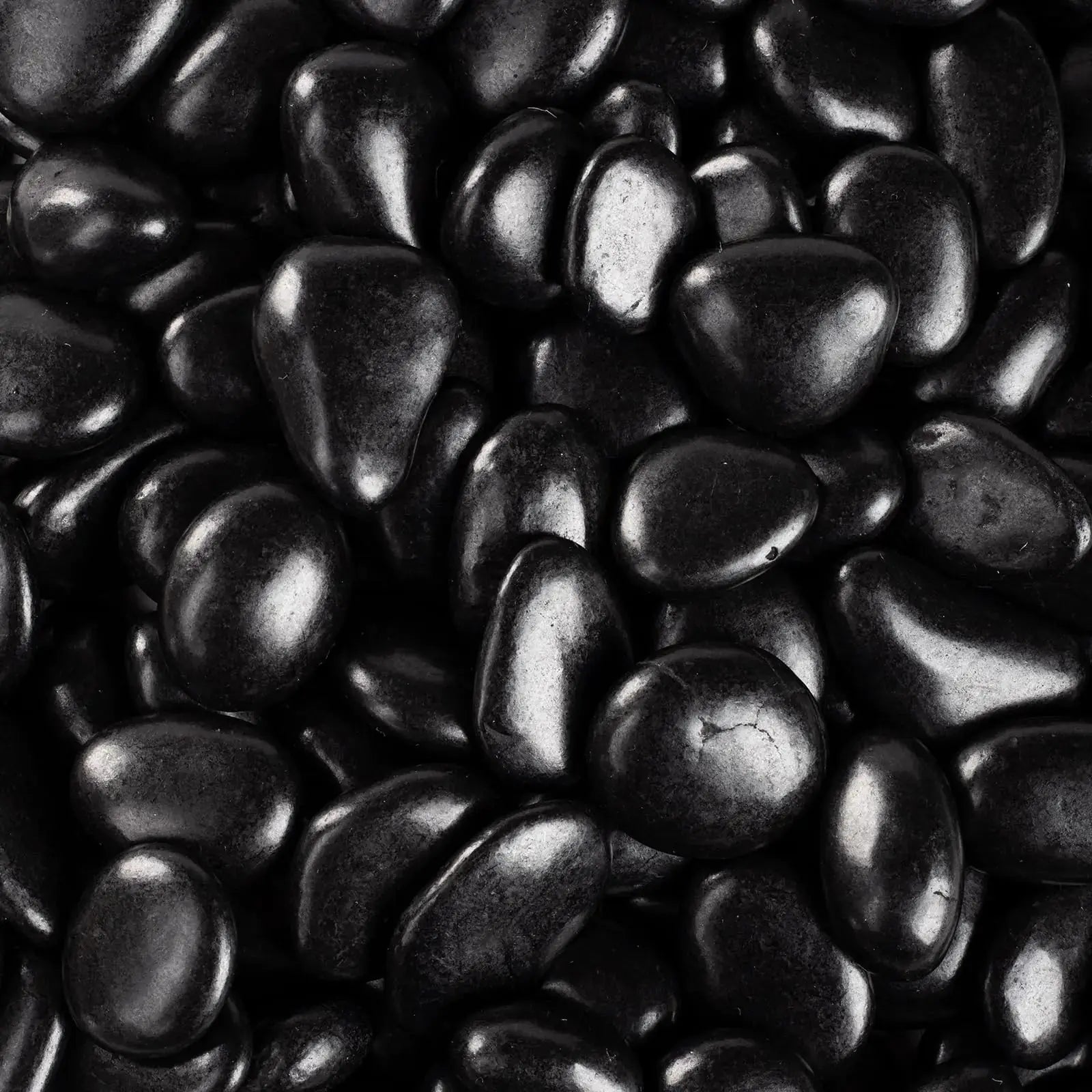 Riavserq 20lb Black River Rock Suitable for Aquarium Gravel vase Decorative Stone Plant Rock Rock for houseplants Zooko