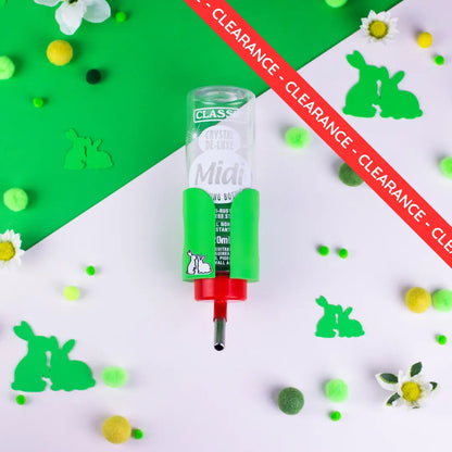 Guinea Pig & Rabbit Water Bottle Holder - Kiwi Green-0