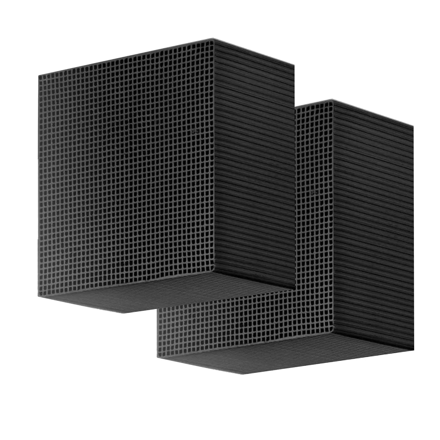 2Pcs Aquarium Cube Filter Activated Carbon Aquarium for PondsFish TankStock Tank for Horses4X4X2 Inch，eco Aquarium Water Purifier Cube. Zooko