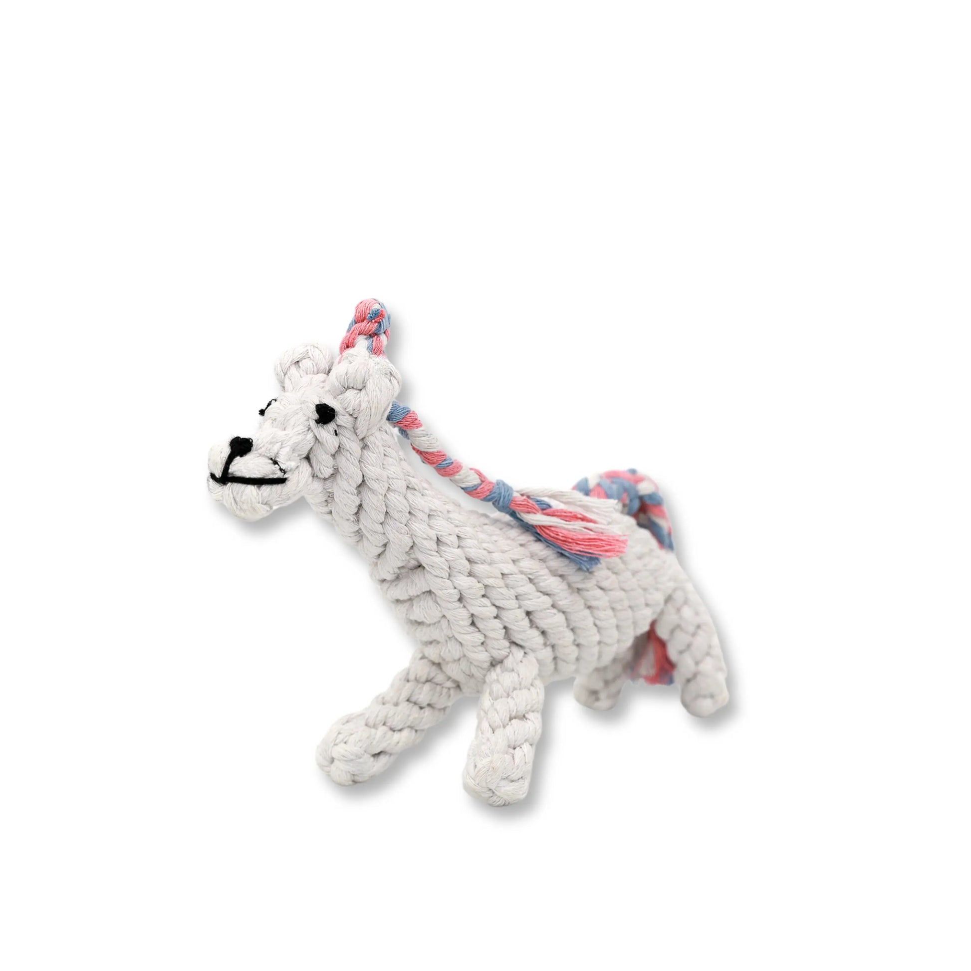 Luna the Unicorn Handmade Rope Toy-0