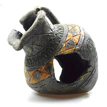 BCSIUHD Aquarium Decorations - Fish Tank cave Decorative Accessories Resin Classical Clay Pot Spacious Hiding Place for Betta Fish Shrimp Cichlid Rest Play Entertainment breeding Zooko