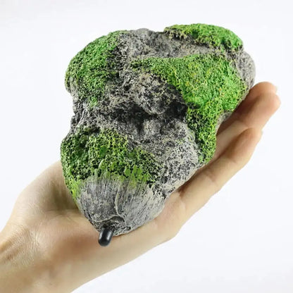 Floating Moss Rocks Aquarium Decorations Zooko