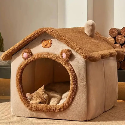 Maison Douillette pour Chats et Petits Chiens Zooko
