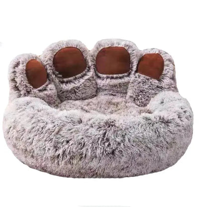 Fluffy Dog Bed Plush Kennel Accessories Pet Products Large Dogs Beds Bedding Sofa Basket Small Mat Cats Big Cushion Puppy Pets Zooko