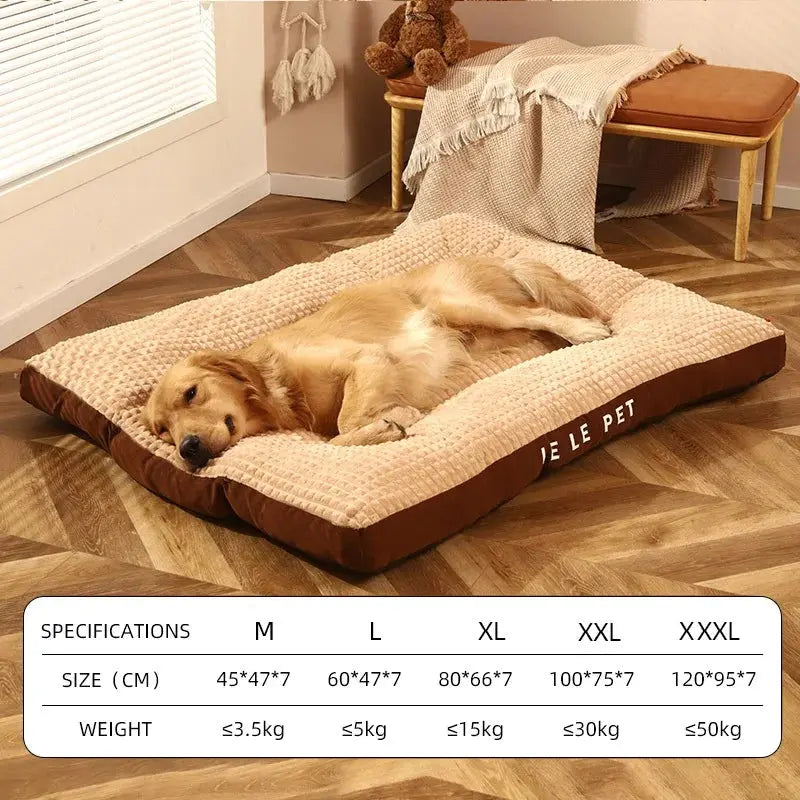 HOOPET Warm Dogs Sleeping Bed Soft Fleece Pet Blanket Detachable Cat Puppy Mat Cushion for Small Medium Large Dogs Pet Supplies Zooko