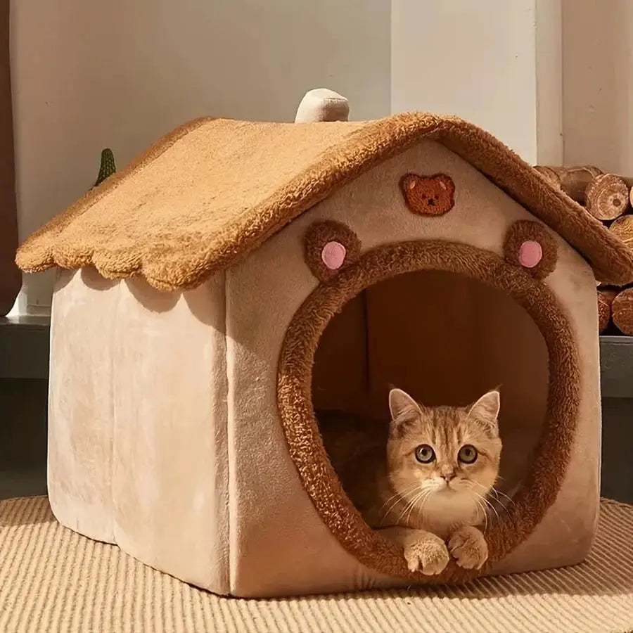 Maison Douillette pour Chats et Petits Chiens Zooko