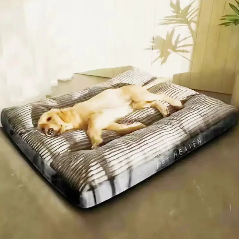 Soft Pet Dog Bed Winter Warm Dog Sleeping Mat Corduroy Pet Mat for Small Medium Large Dogs Removable Puppy Bed Pet Supplies Zooko
