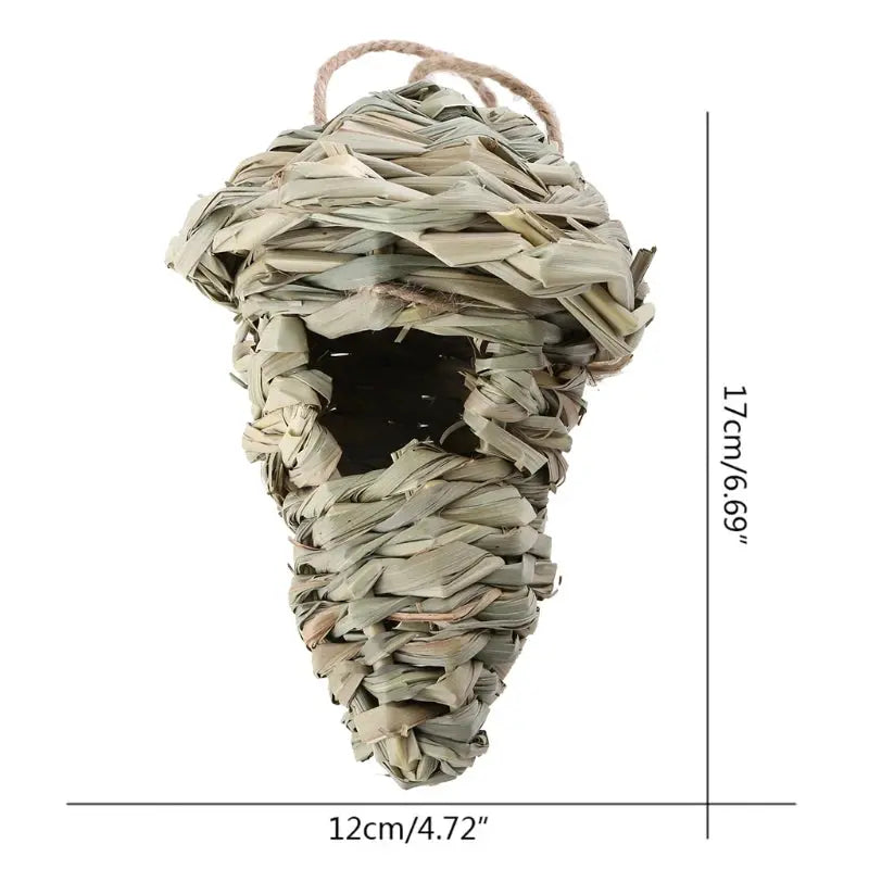 Nid pour Oiseaux en Herbe Naturelle Zooko