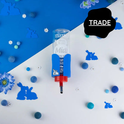 SINGLE Cage/Wall Mounted Water Bottle Holder - Sky Blue - TRADE-0