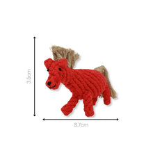 Ember the Red Horse Rope Toy-3