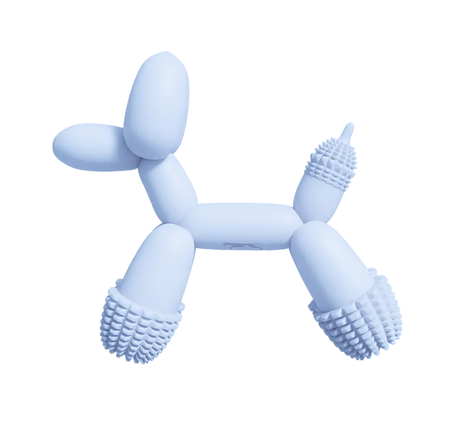Balloon Dog Toy Blue-0