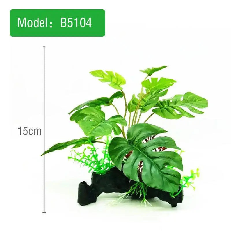 Aquatic Oasis Reptile Box Simulation Plant-3