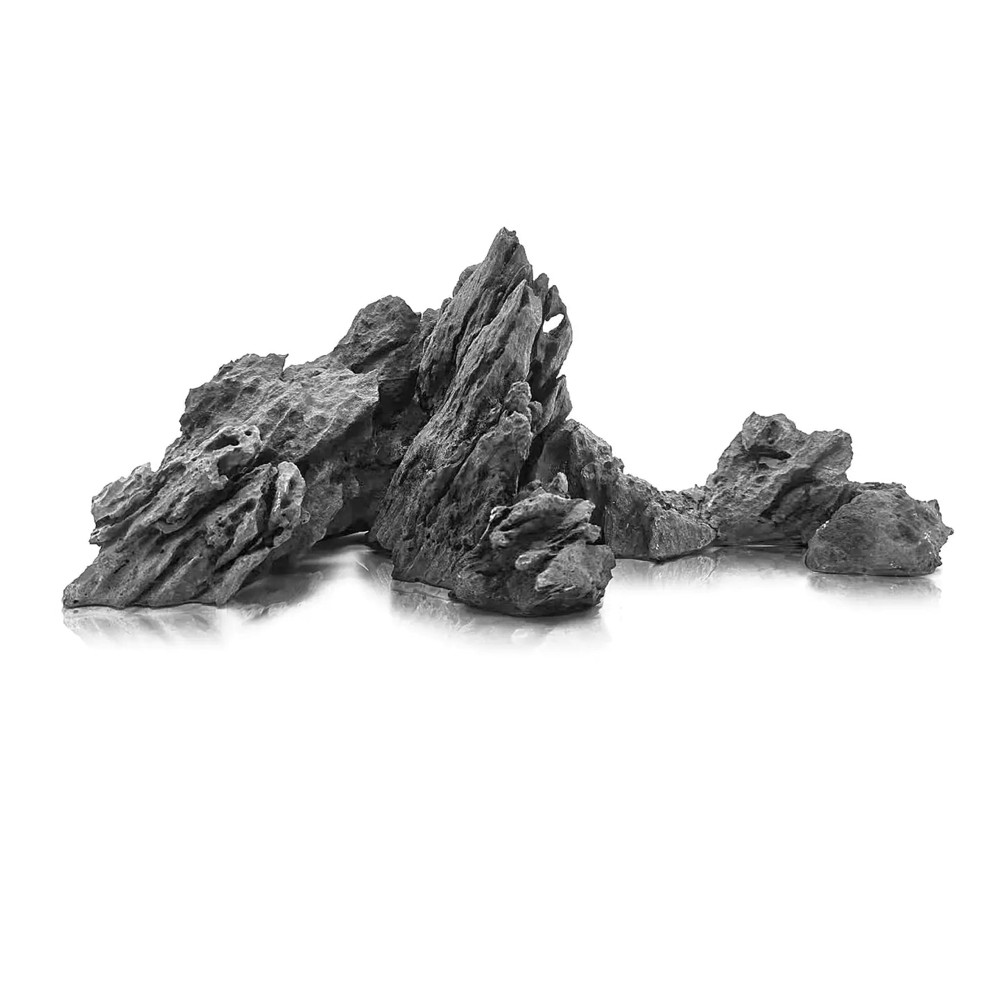 FZONE Resin Seiryu Stone Model Ph-Neutral Aquarium Rocks for aquascapingHardscape (Size: 14.9 7.48 6.69) Zooko