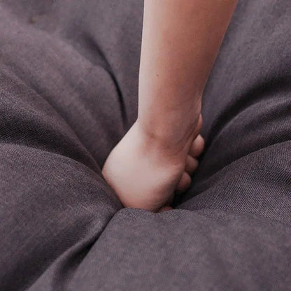 Cozy Canine Cushion - Brown Dog Pillow Bed-1