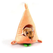 Cozy Carrot Hideaway: The Ultimate Winter Retreat For Small Pets-0