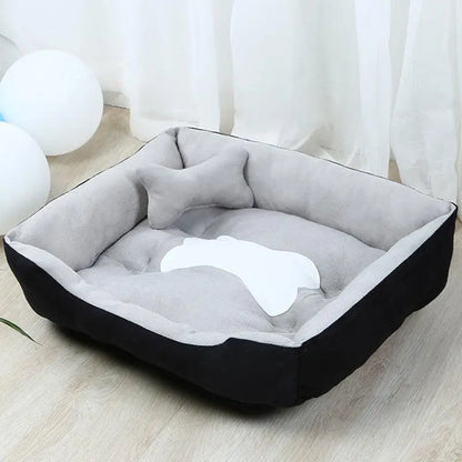 Cozy Retreat Large Dog Bed-4