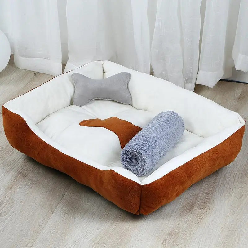 Cozy Retreat Large Dog Bed-3