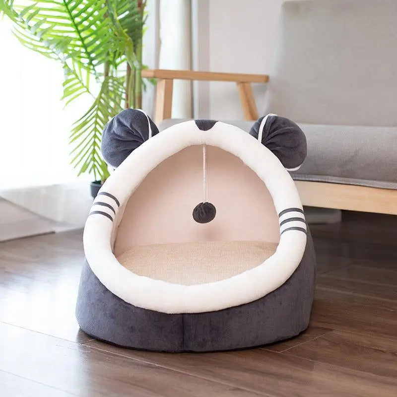 Cozycat Winter Hideaway: Warm And Stylish Cat Litter Kennel-5