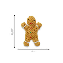 Gingerbread Man Rope Toy-3