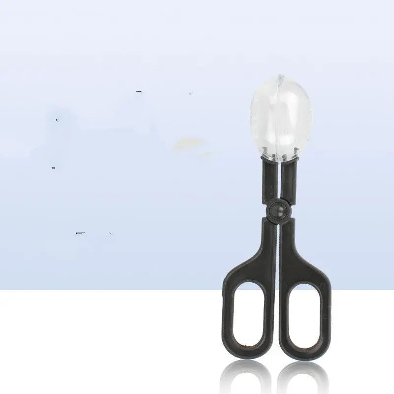 Durable Abs Insect Trap With Scissor Handle - Perfect For Small Pet Feeding And Cleaning-1